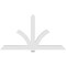 Ekena Millwork Redmond Architectural Grade PVC Gable Bracket, 96"W x 52"H x 4"D x 6"F, 13/12 Pitch GBP096X52X0406RED00 - alternate 5